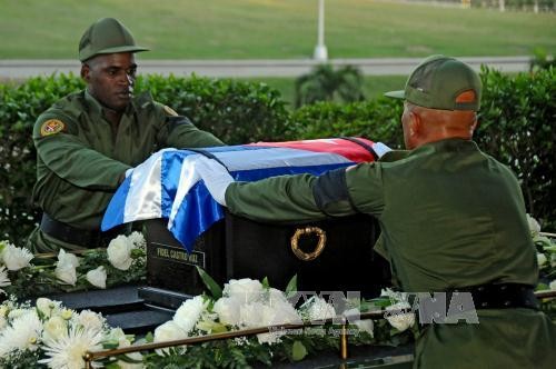 Fidel Castro's ashes begin journey across Cuba - ảnh 1